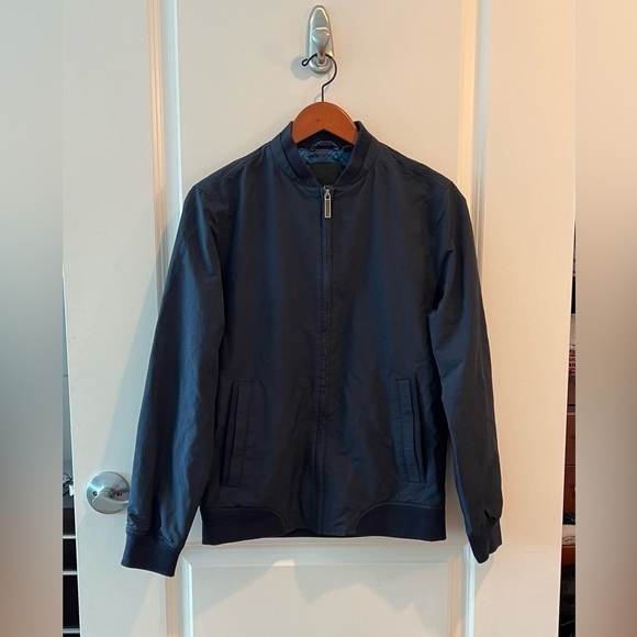 Ted Baker London Full Zip Jacket Mens Size
2 Dark Blue Long Sleeve Casual Bomber - Picture 2 of 16